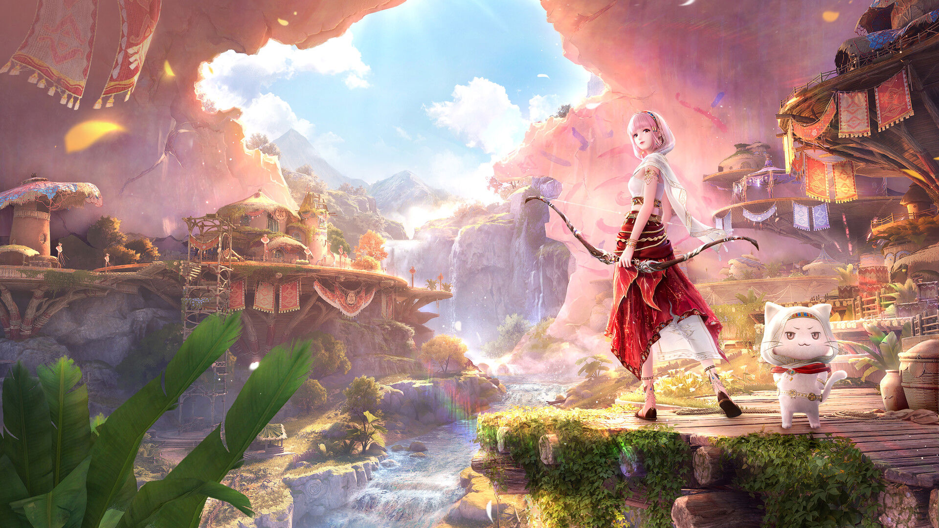 Infinity Nikki, giydirme öğeleri içeren, oynaması ücretsiz bir aksiyon-macera oyunudur