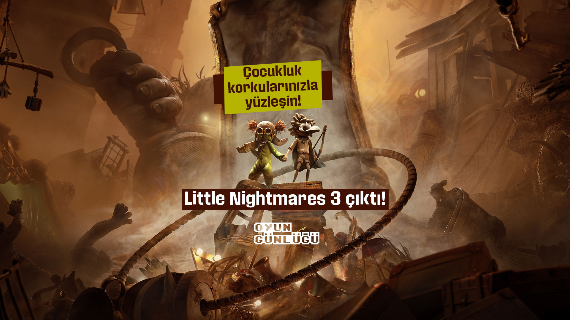 Çocukluk korkularınızla yüzleşin: Little Nightmares 3 çıktı!