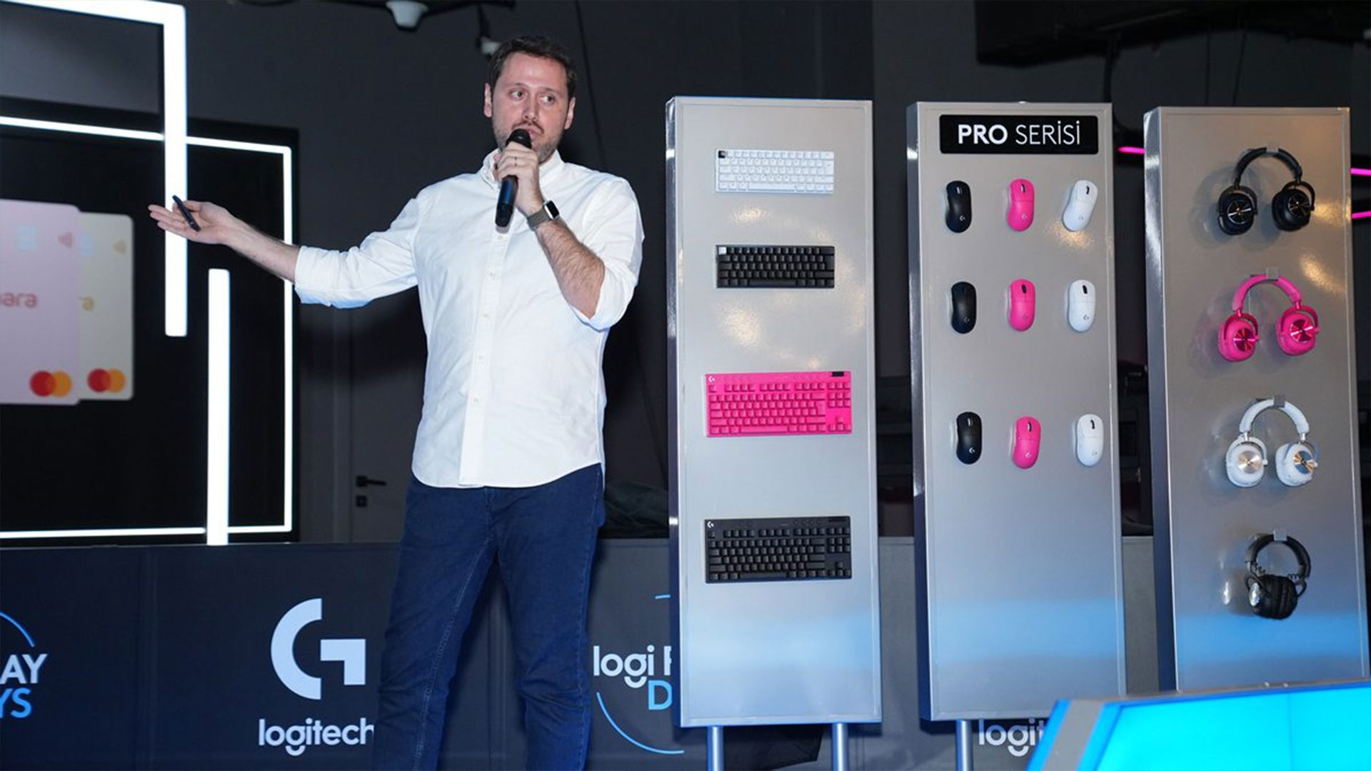 Logitech Türkiye Kategori ve Pazarlama Lideri Cihan Önal, yeni ürünlerle birlikte e-sporcuların tüm ihtiyaçlarını karşılamayı hedeflediklerini söyledi.