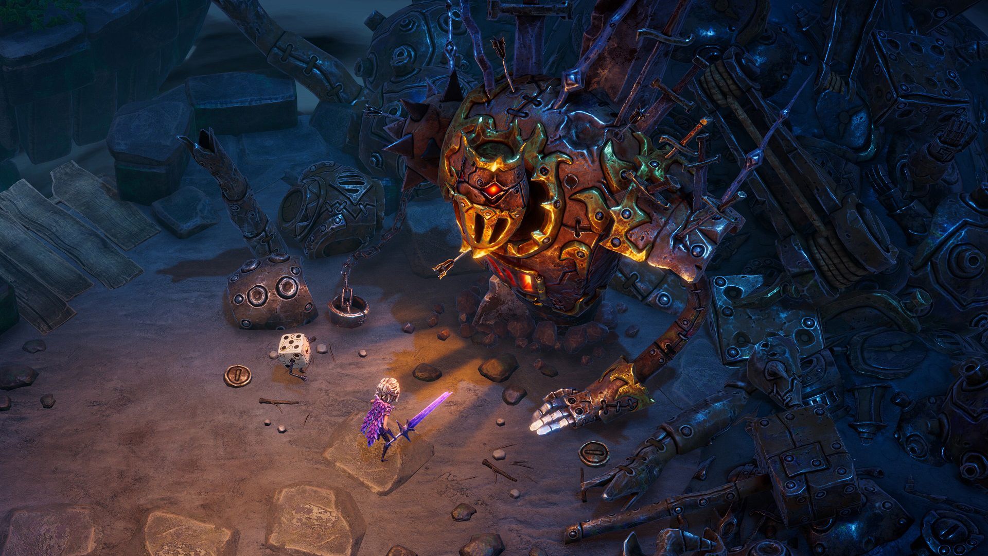 Lost in Random: The Eternal Die