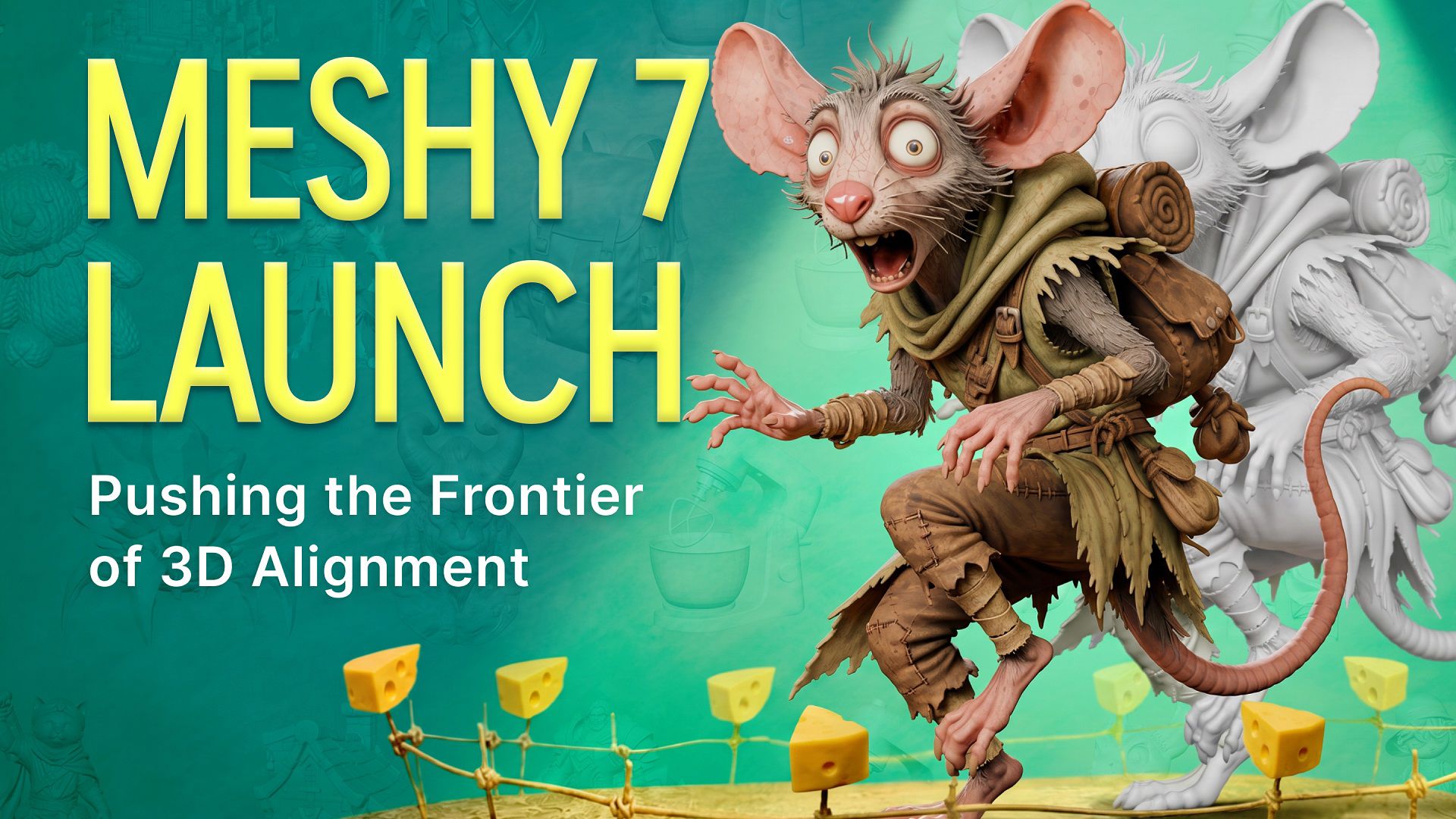 Meshy 7, tek bir görselden ürettiği 3D modeli kaynağa daha sadık kılıyor ve oyun geliştiricilerinin en çok vakit harcadığı yeniden düzenleme yükünü azaltıyor.