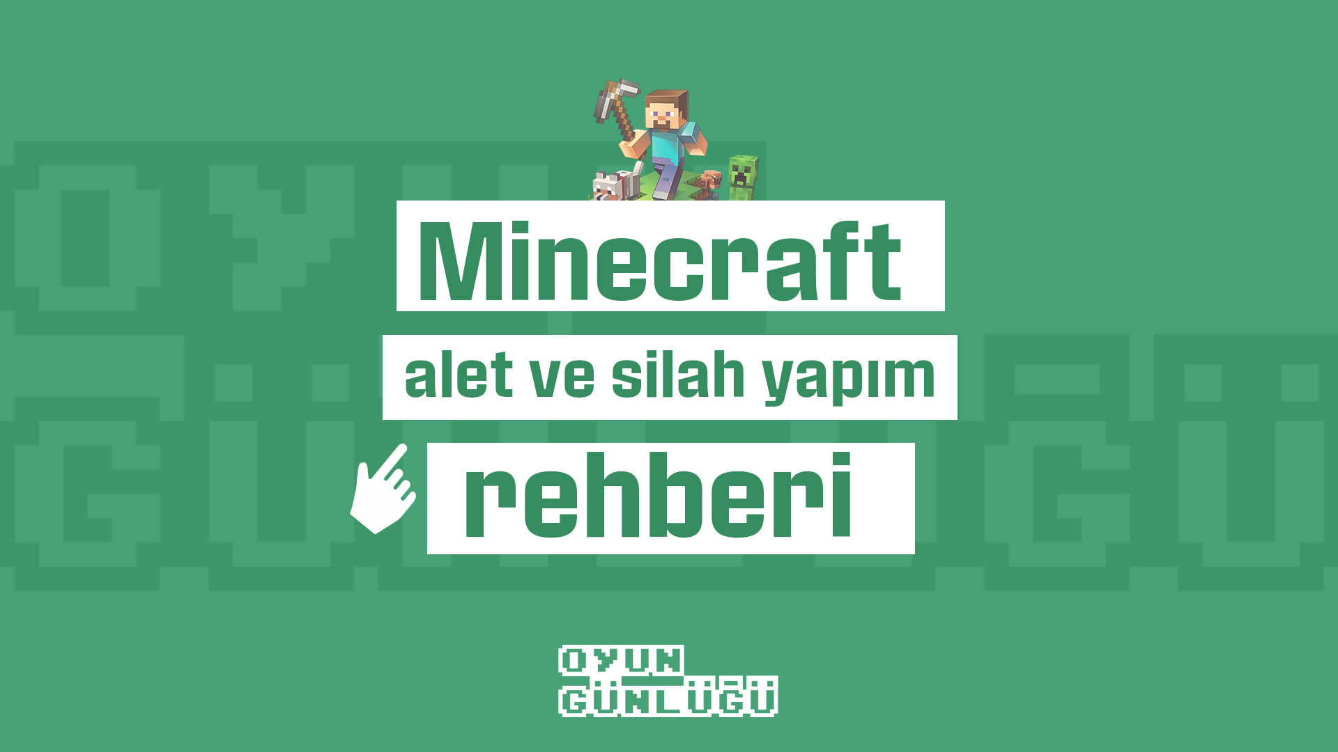 Minecraft alet ve silah yapım rehberi: Tahta kılıçtan Netherite eşyalara, Bakır Çapa'dan yay yapımına kadar tüm üretim tarifleri ve özellikleri bu sayfada.