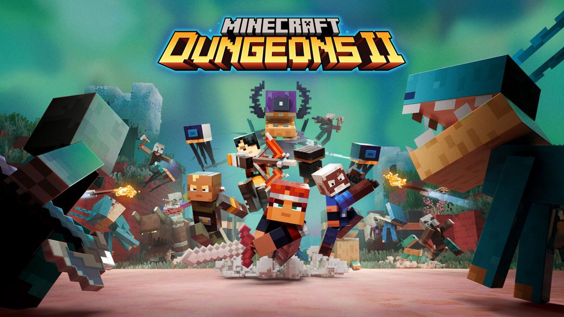 Minecraft Dungeons 2'nin yeni boss ve büyü sistemi tanıtıldı