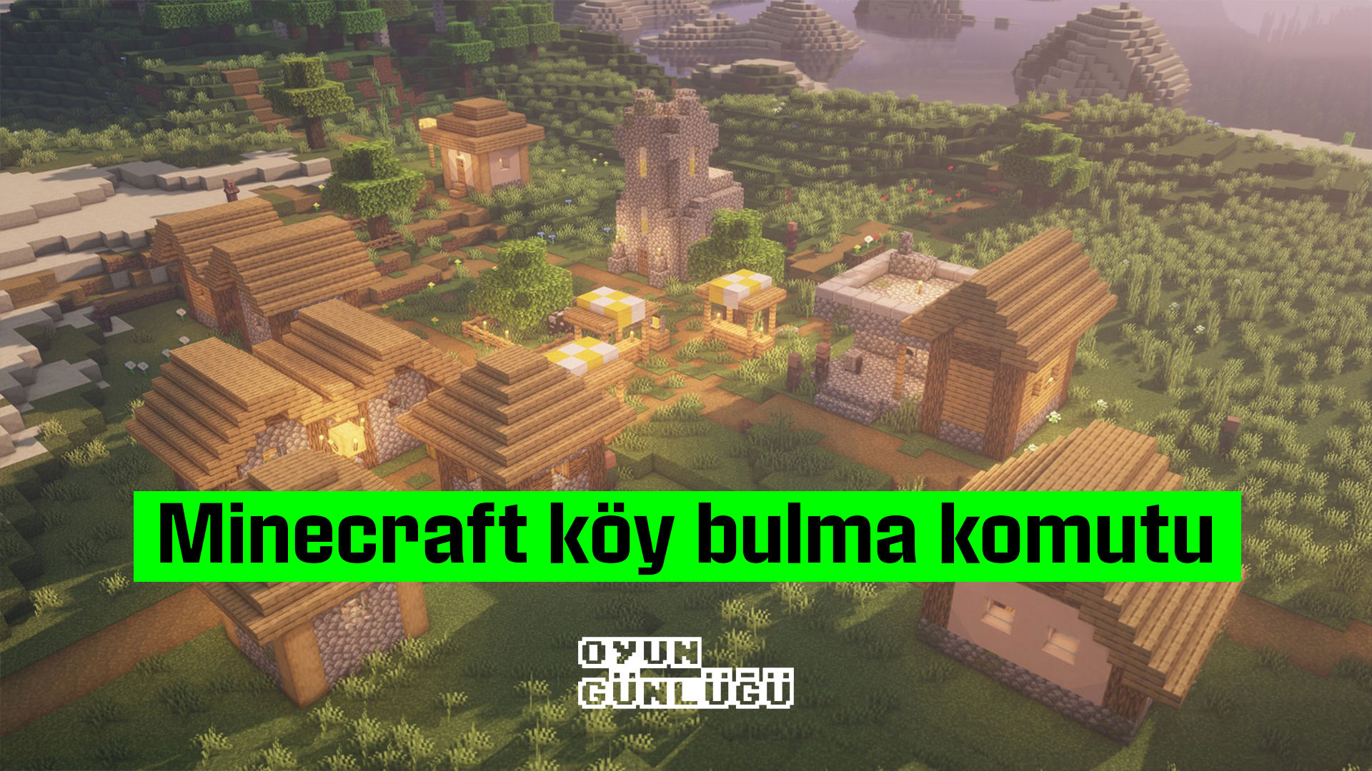 Minecraft dünyaları rastgele bir ‘seed’ de sizi oyuna başlatır. Bu seedl’erde köyleri veya farklı yapılar bulmak yeni başlayan bir oyuncular için zor olabilir.