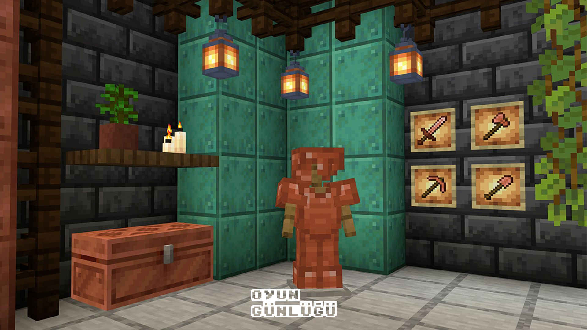 Minecraft The Copper Age güncellemesi bugün yayımlandı. Bakır Çağ ile artık madenlerimiz çok daha işlevsel oluyor!