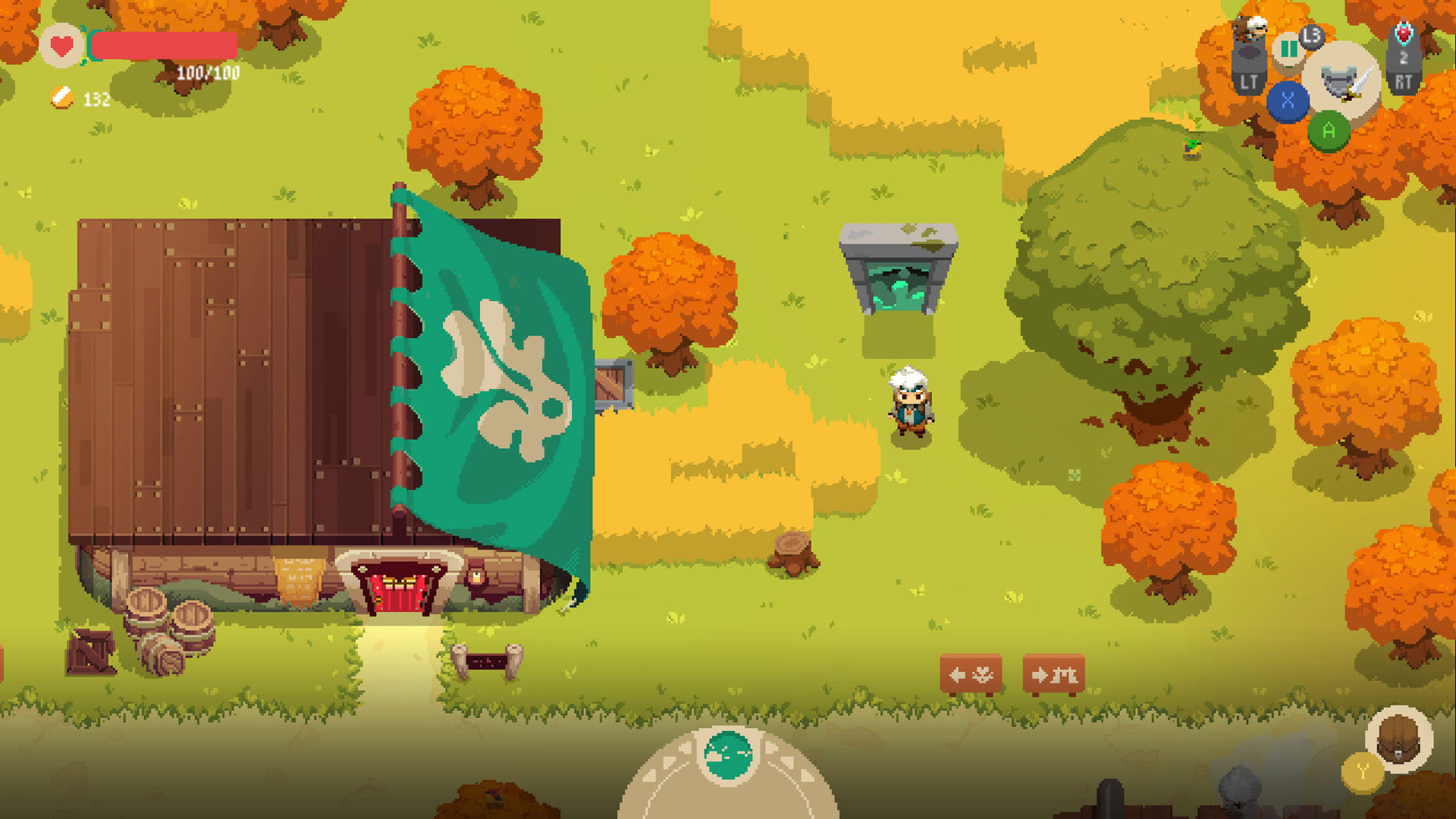 Moonlighter rouge-lite stili öğelerle dolu bir Aksiyon RPG oyunudur.