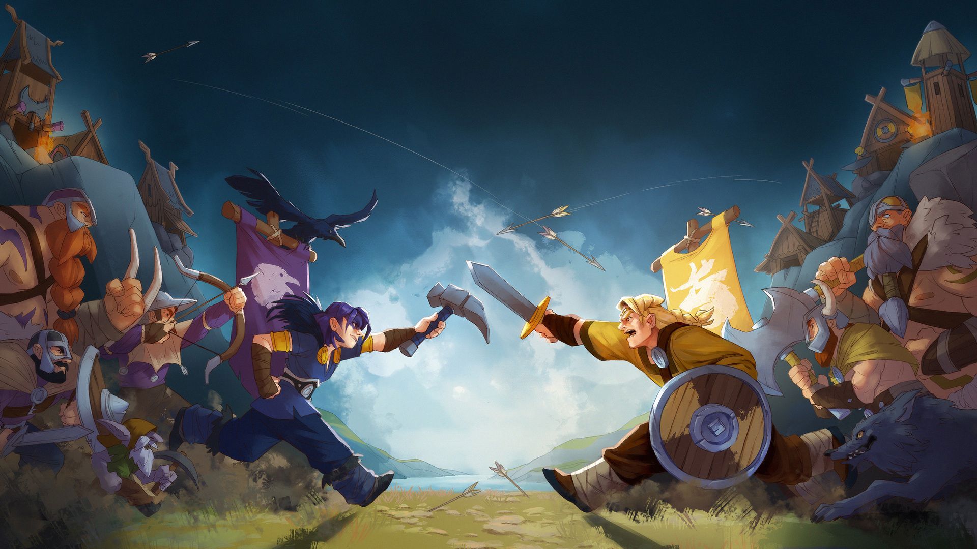 Shiro Unlimited ve Funday Games'in geliştirdiği Northgard Battlegrounds, şehir kurma ve auto-battler mekaniğini Viking dünyasında birleştiriyor.