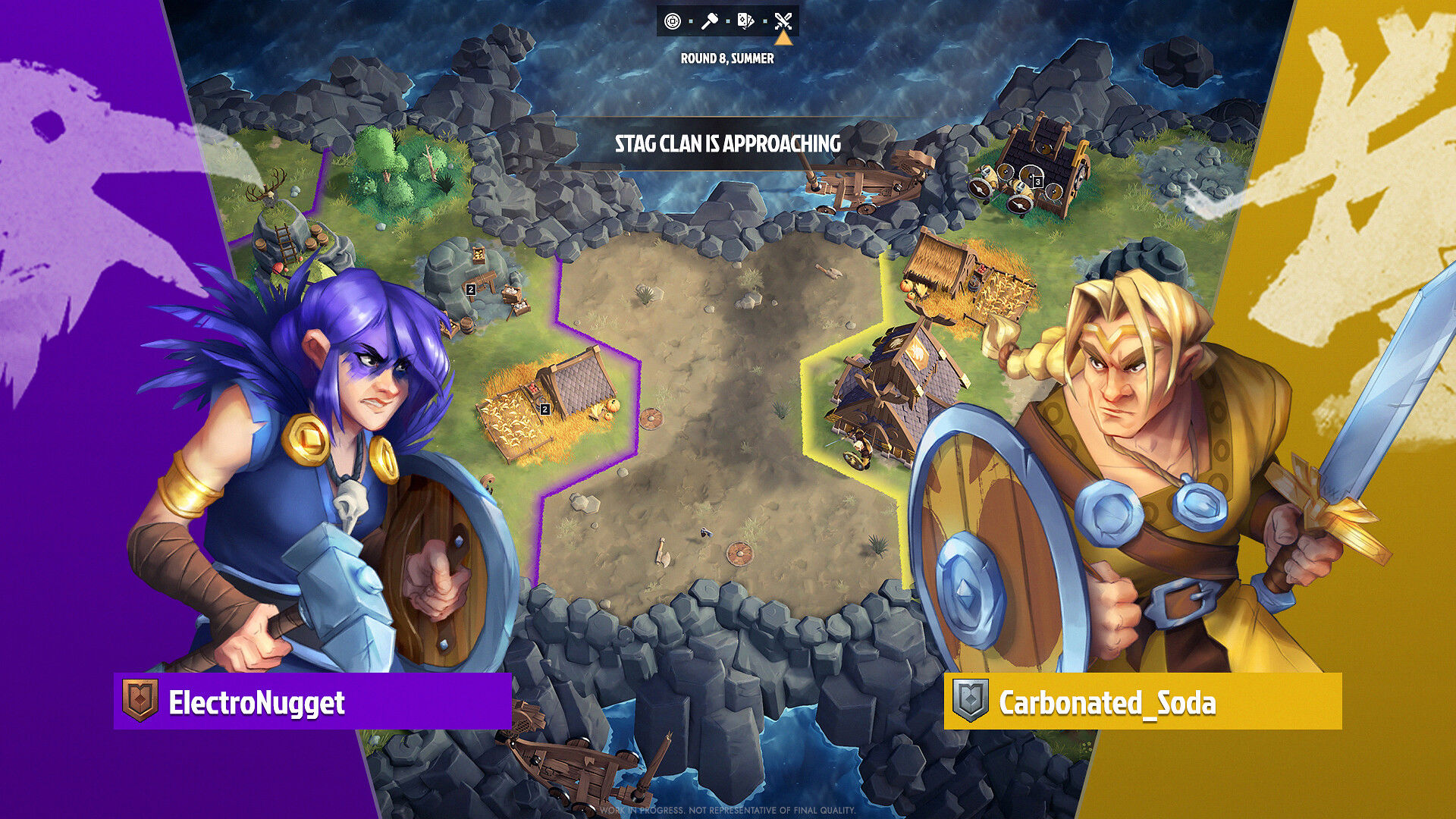 Northgard Battlegrounds’ta Ragnarok sonrası dünyada klanını kur, tanrıların gücünden yararlanarak rakiplerini alt et ve hayatta kalan son lider sen ol.