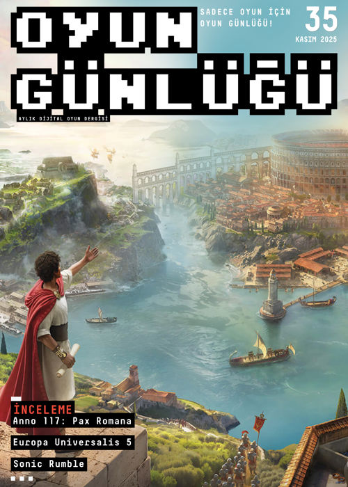 Oyun Günlüğü Dergisi - Kasım 2025 Kapak