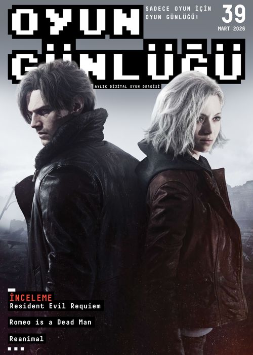 Oyun Günlüğü Dergisi - Mart 2026 Kapak