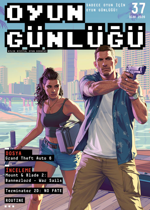 Oyun Günlüğü Dergisi - Ocak 2026 Kapak