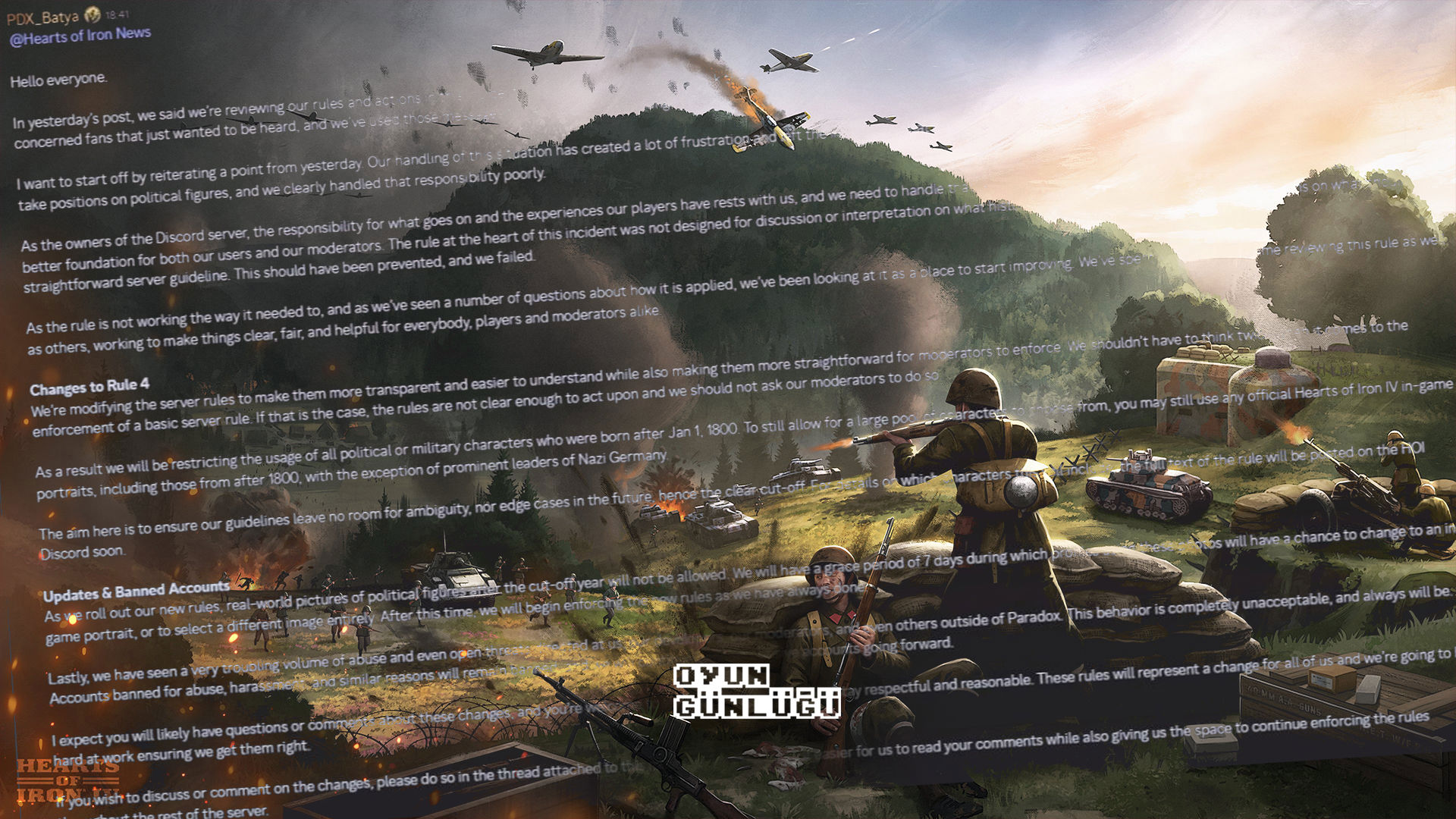 Paradox Interactive, Atatürk krizinde ikinci açıklamasını yayımladı: 1800 sonrası doğan figürler kısıtlanacak, Nazi liderleri istisna tutulacak.