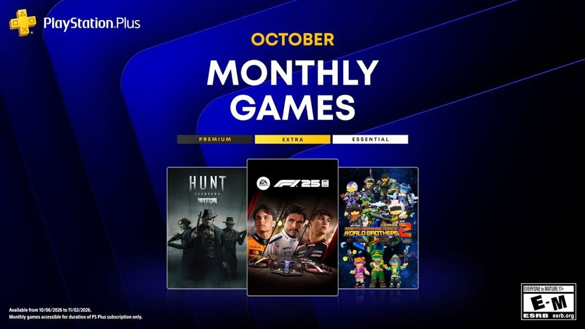 PlayStation Plus ekim 2026 oyunları