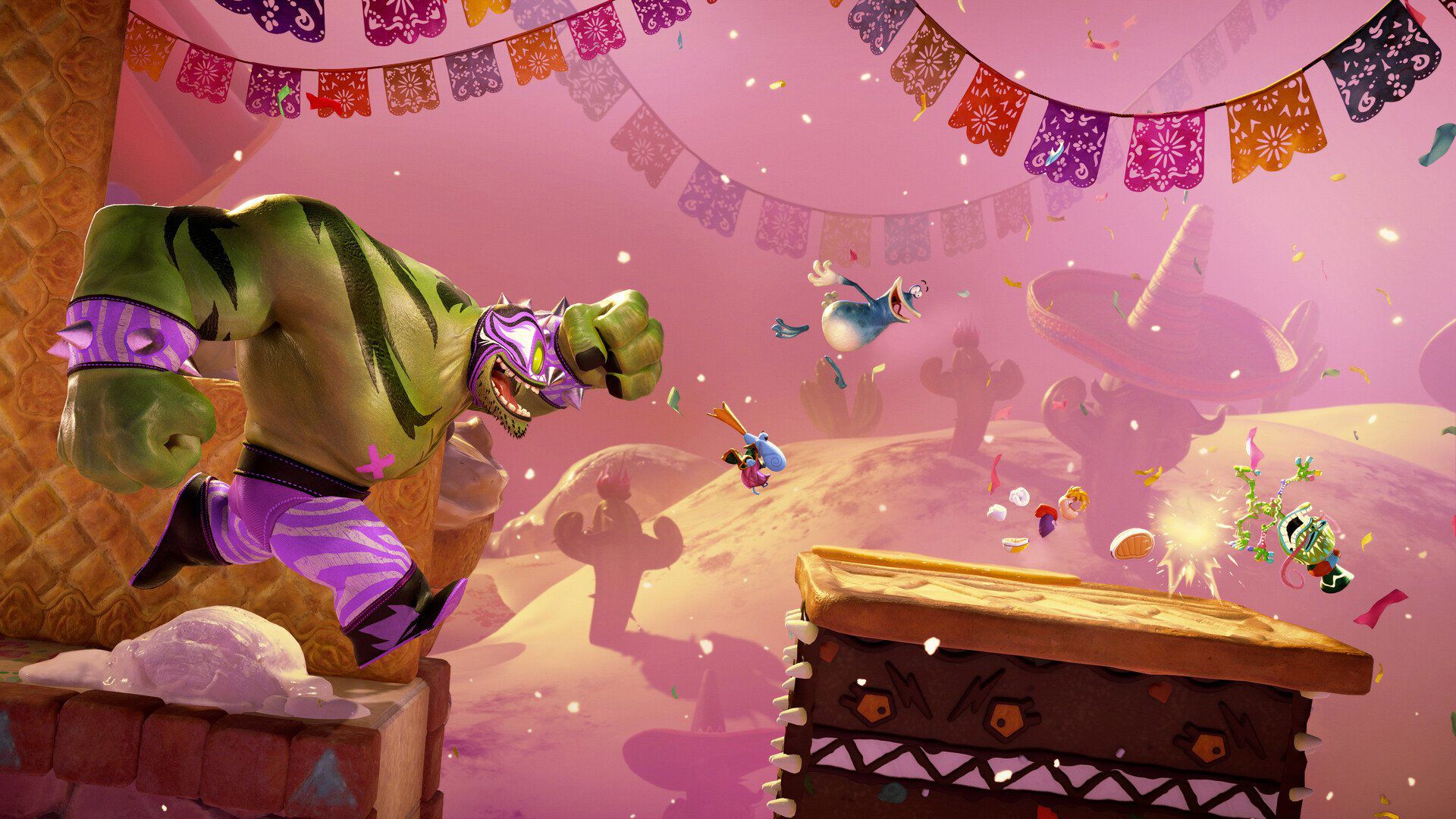 Rayman Legends Retold'u tek başınıza ya da 4 oyuncuya kadar yerel eşli modda oynayın; gizemli yeni bir diyarı keşfedin.