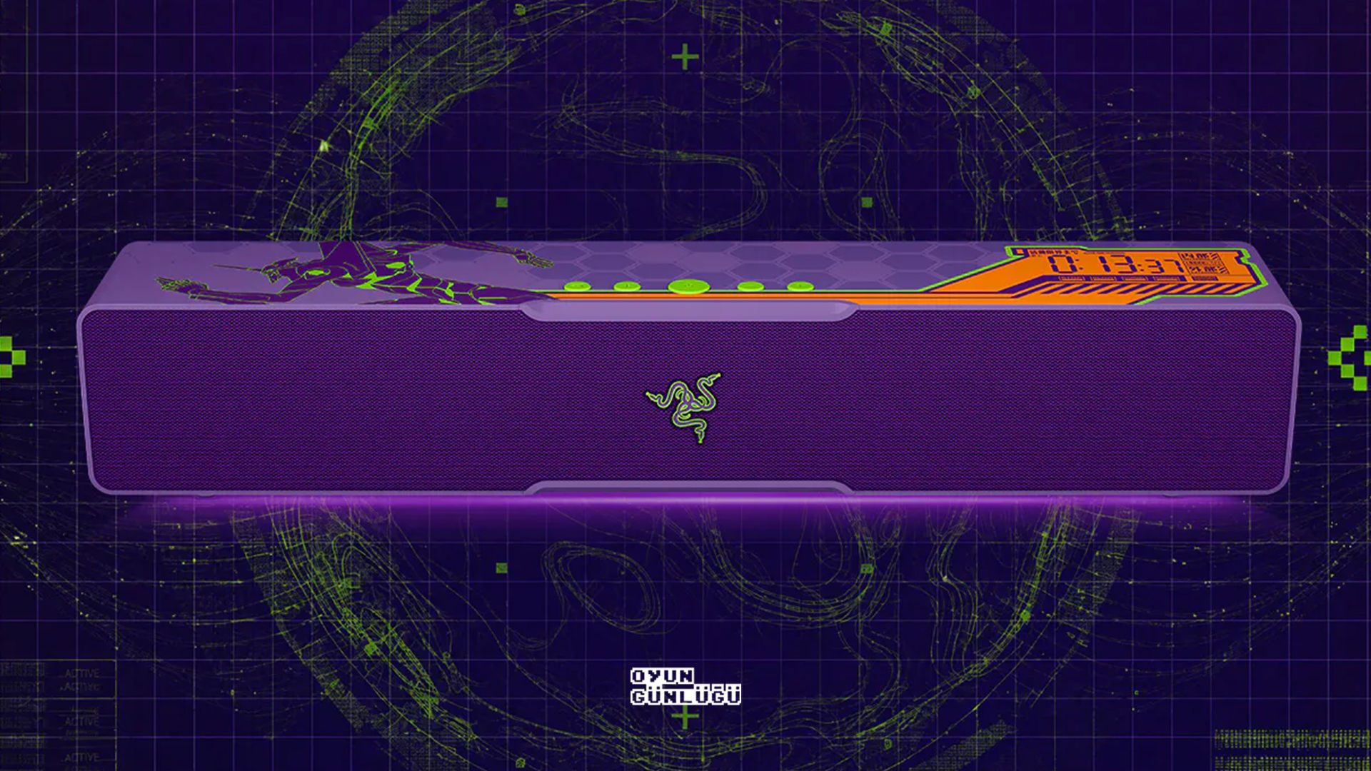 Razer Leviathan V2 X  Evangelion (Eva-01) Edition