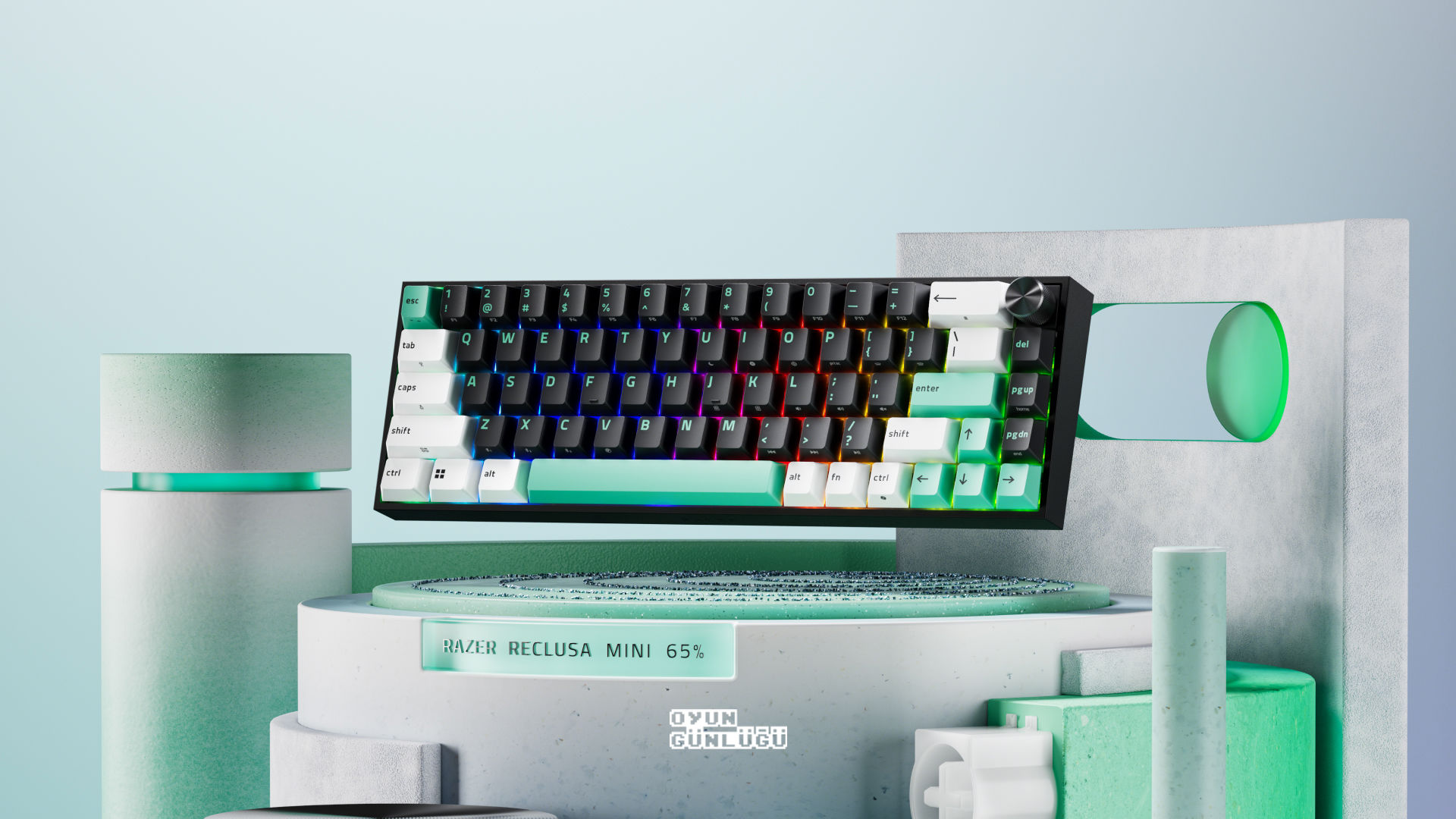 Razer Reclusa Mini 65% announced: Magnetic and wireless
