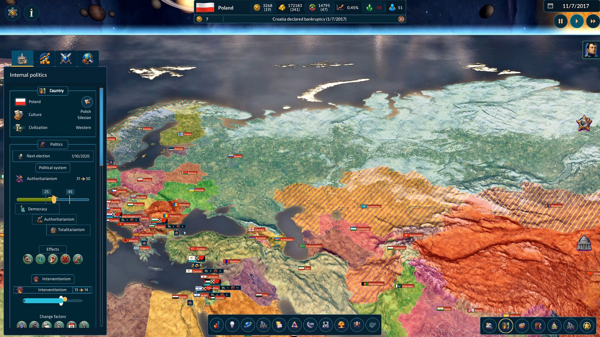 Expanded historical events allow an alternative course for the 21st century.