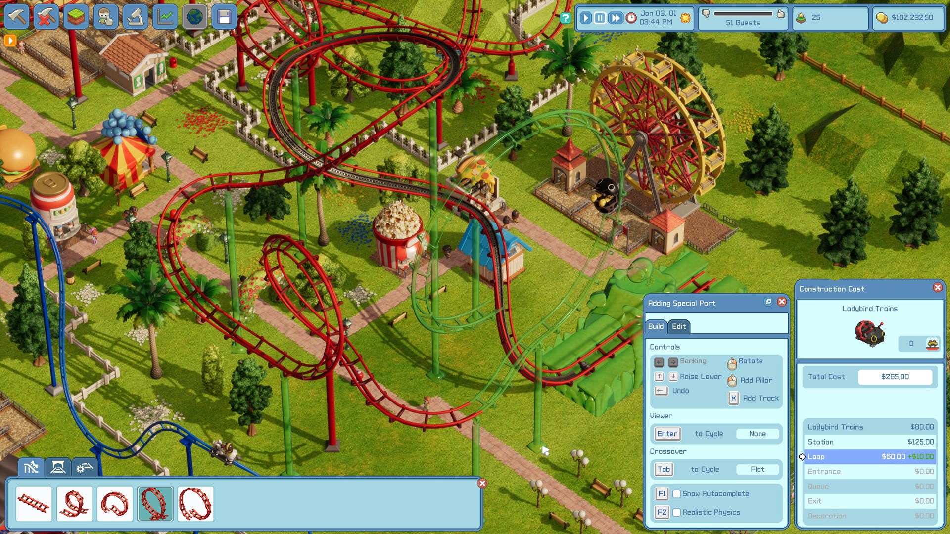 RollerCoaster Tycoon Wonderworks, PC'ye geliyor.