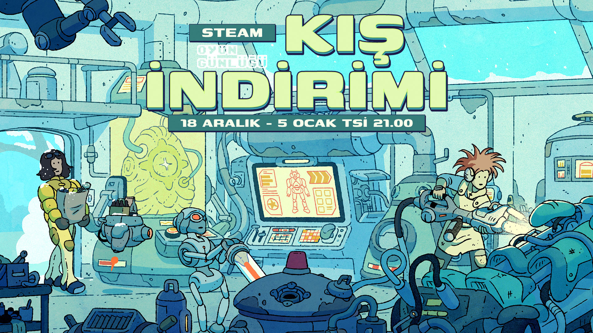 Steam'de dört büyük mevsimsel indirimden biri olan Steam Kış İndirimi 2025 başladı. İndirimlerde yüzde 95'e varan fırsatlar sizi bekliyor.