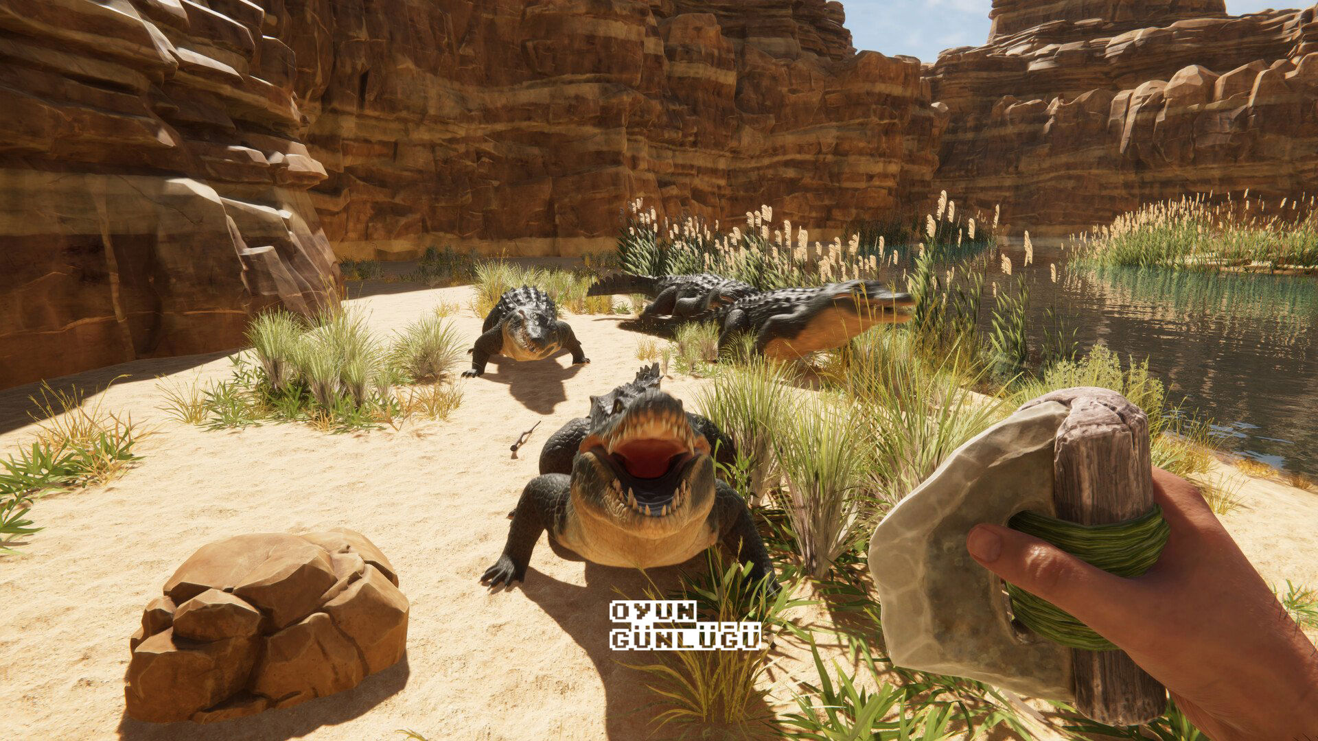 Stranded Deep 2'de akıntılar ve tehlikeli sular ise keşfe ayrı bir zorluk katmanı ekliyor.