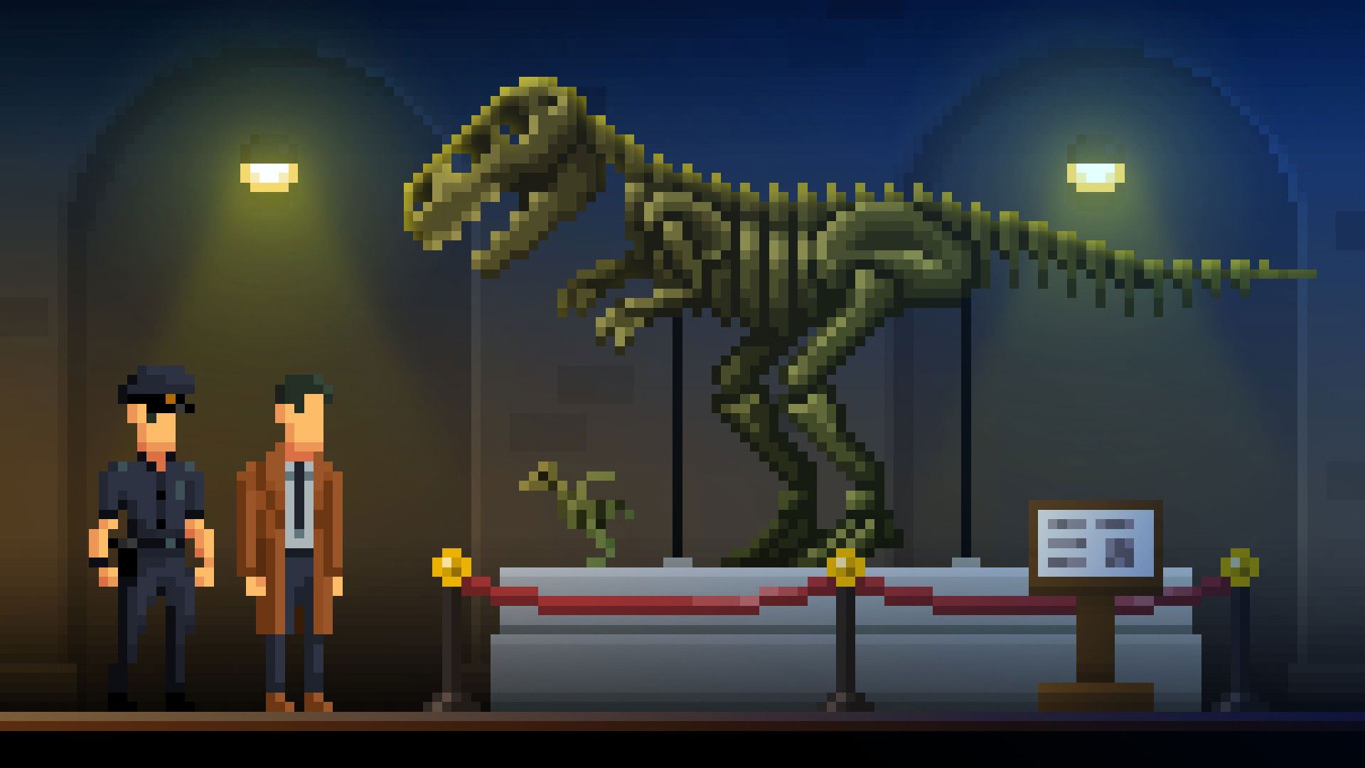 The Darkside Detective, tuhaf olaylar ve çözülmeyi bekleyen paranormal gizemlerle dolu, komedi ağırlıklı bir point & click macera oyunudur.