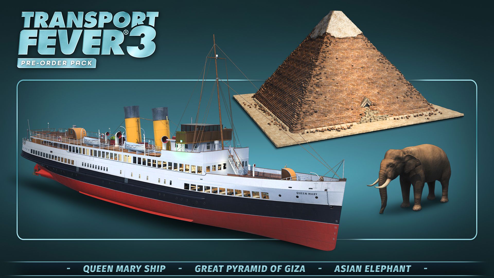 Transport Fever 3 - Ön sipariş hediyeleri