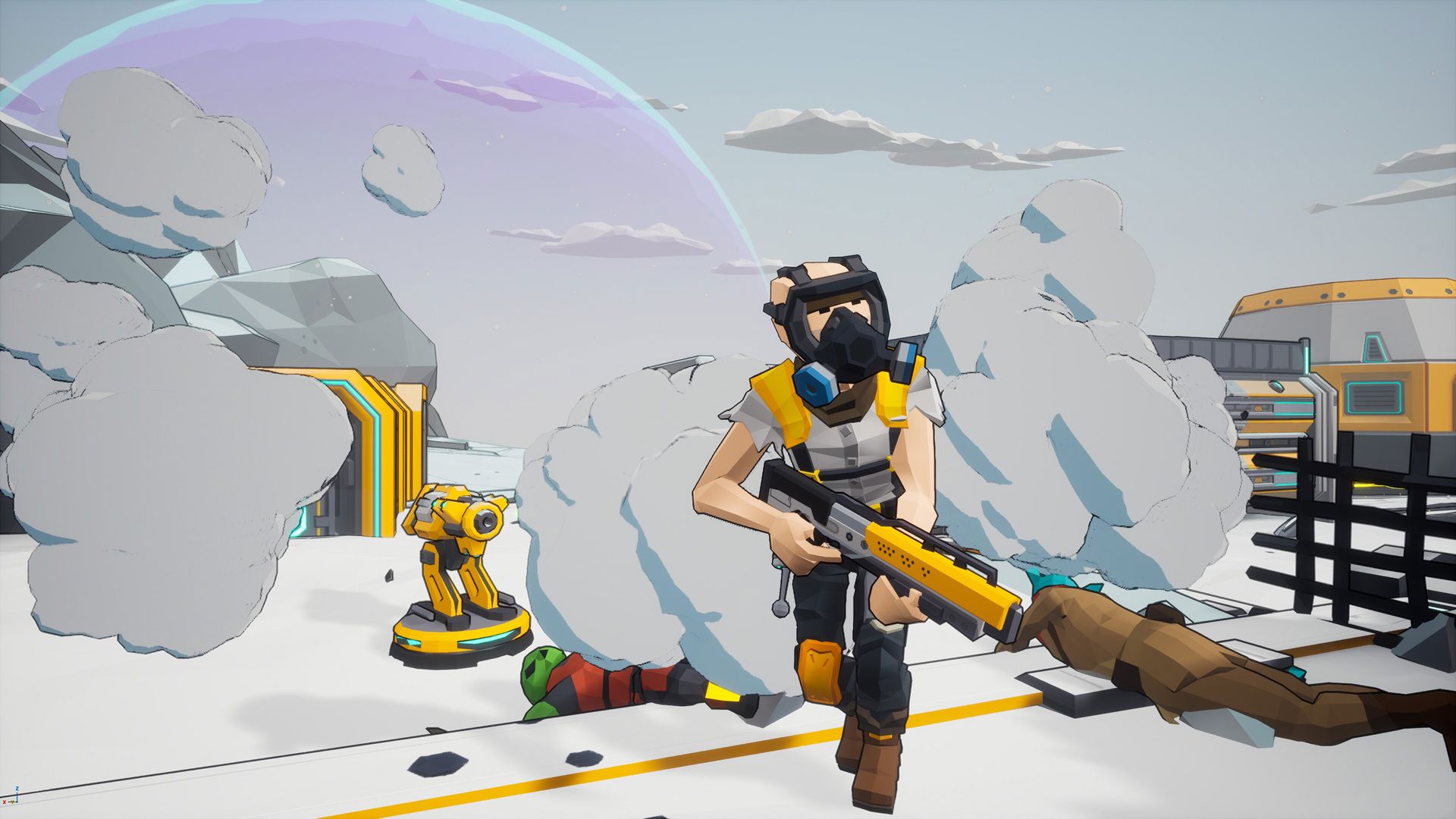 Unrest, insanlar ve uzaylılar arasında geçen fütüristik bir PvP üçüncü şahış nişancı oyunudur.