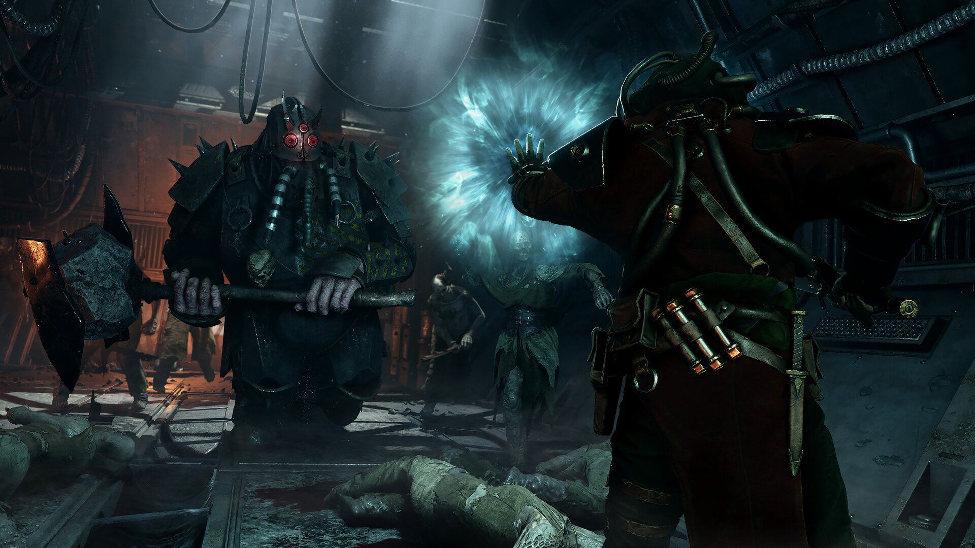 Warhammer 40,000: Darktide, oyuncuları Tertium Hive’ın karanlık derinliklerine götüren, dört kişilik ekiplerle kaos güçlerine karşı mücadele sunan co-op aksiyon oyunudur.