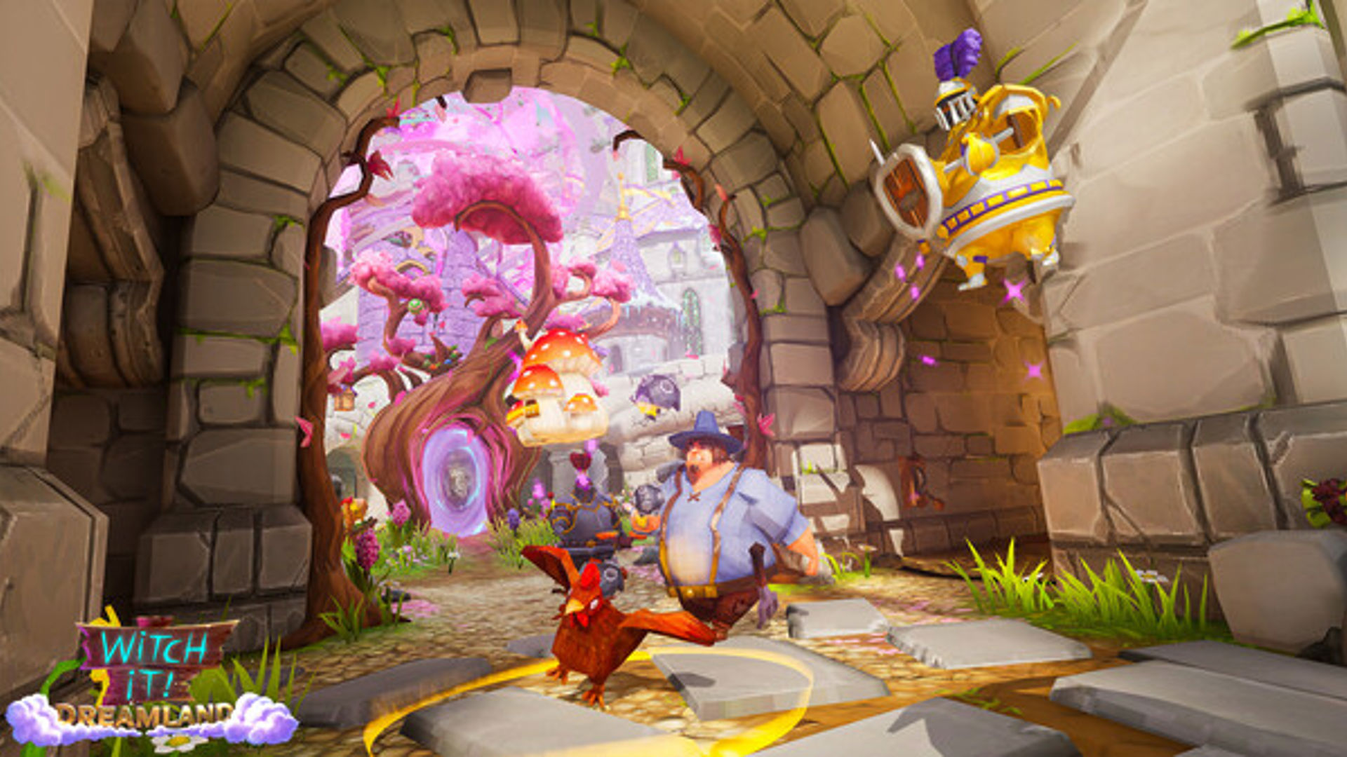 Witch It, oyuncuları komik ve sihirli bir evrende geçen çok oyunculu bir saklambaç deneyimine davet ediyor.