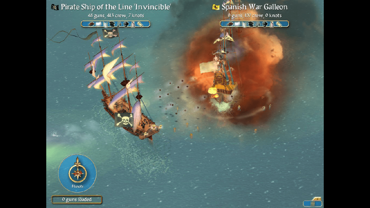 Sid Meier's Pirates! Ekran Görüntüsü, Oyun Günlüğü 2